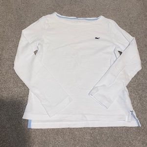 Vineyard Vines White Long Sleeve Size 8
